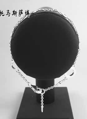 925纯银新款圆环简约基础挂坠手链-托马斯萨博用来搭配龙虾扣吊坠