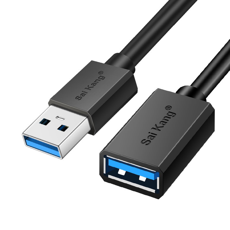 USB3.0延长线公对母高速数据线2.0加长带放大器打印机无线网卡电脑电视车载U盘鼠标键盘接口1/2/3/5/10/20米 - 图0