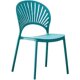 Nordic simple chair backrest outdoor leisure table and chair