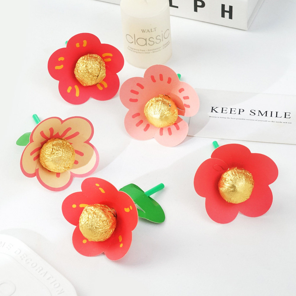 送你一朵小红花棒棒糖装饰卡零食包装留言卡下午茶糖果包装小礼品,淘宝优惠券,粉丝福利购,淘宝优惠卷