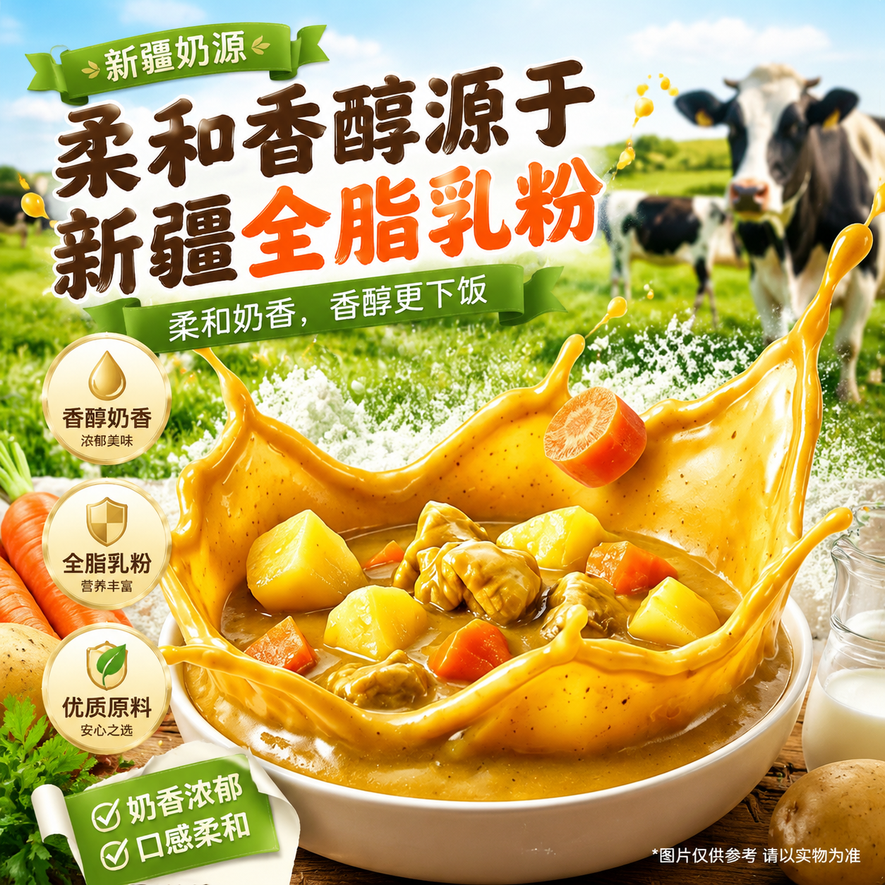 安记咖喱100g家用原味咖喱块微辣方便速食咖喱调味料咖喱酱速食