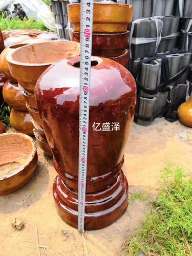 仿古配件五脊六兽屋顶装饰脊正吻翘脚中式凉亭宝顶瓦滴水六角亭 - 图1