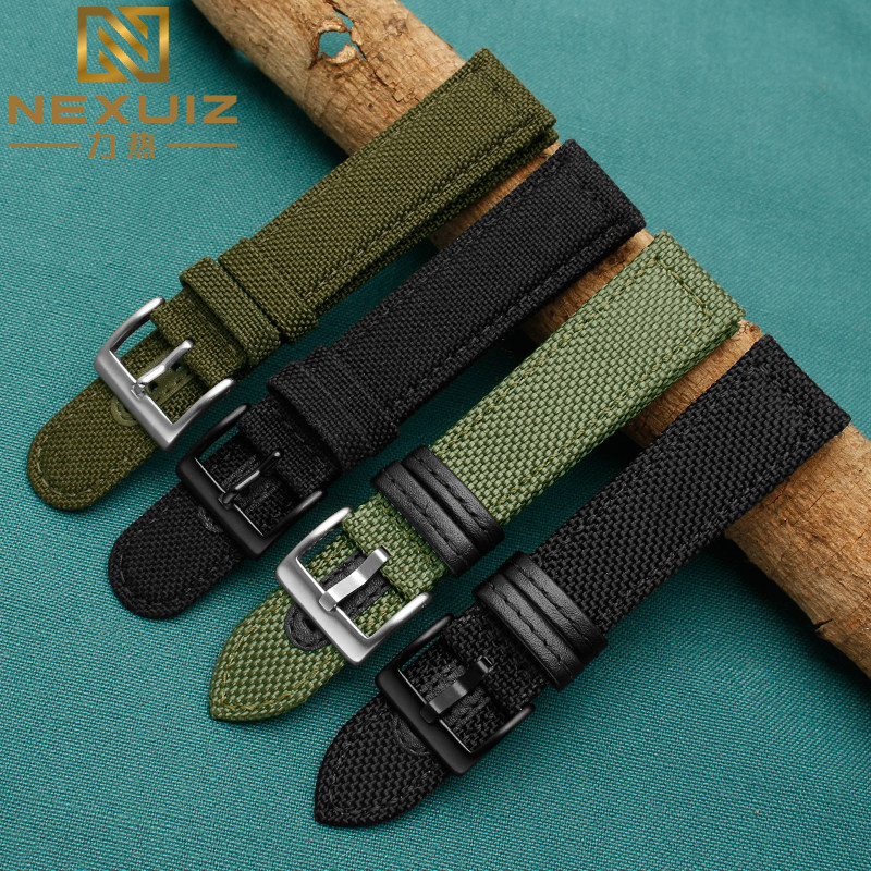 适配精工表帆布男手表带 nexuiz力热配件