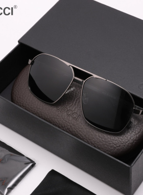 新款变色开车近视墨镜两用眼镜