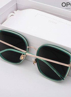 绿色防紫外线显脸小BIBI墨镜