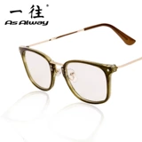 Сверхлегкие квадратные маленькие ретро очки, в корейском стиле