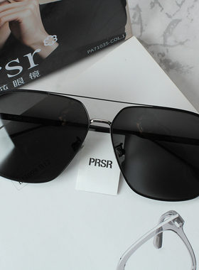 2023年新款帕莎太阳镜男防紫外线金属偏光大框眼镜帕沙墨镜PS5041