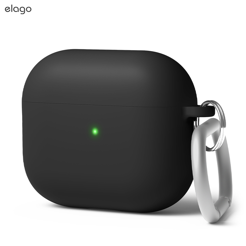 elago airpods3保护壳适用于苹果三代无线蓝牙耳机壳液态硅胶软壳套ipod3代防滑防摔单色套高级感男女通用