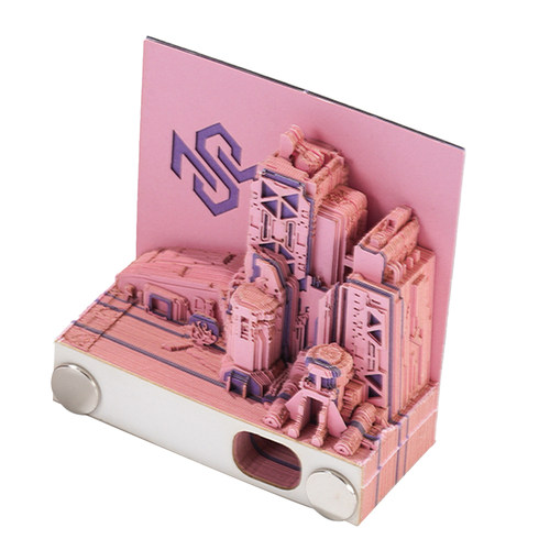 潮玩小摆件星际探索3D纸雕立体便签手撕好玩科幻男孩儿童开学礼物 - 图3