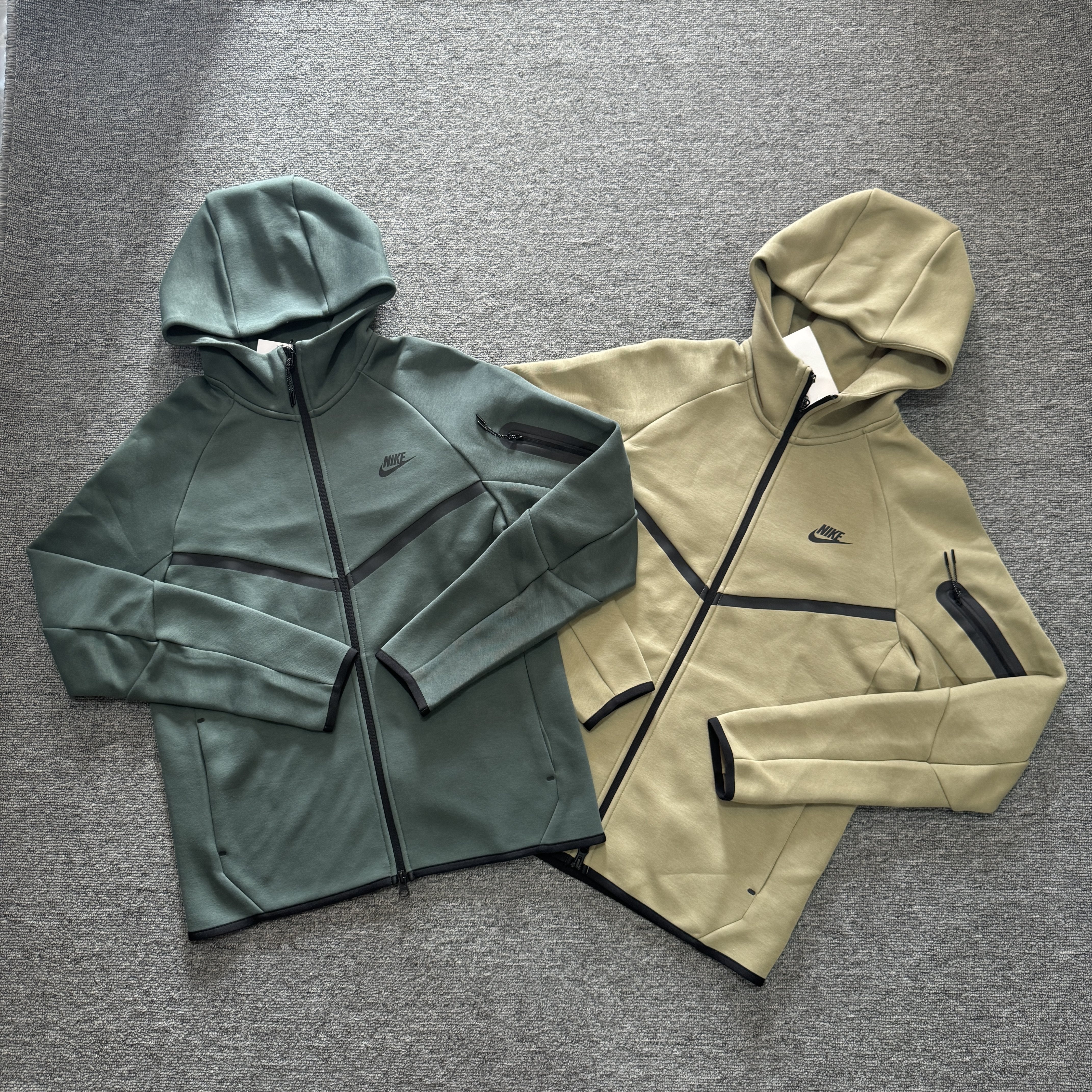 Nike/耐克 TECH FLEECE男子针织双拉链头连帽夹克外套FB7922-013,淘宝优惠券,粉丝福利购,淘宝优惠卷