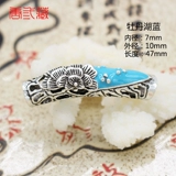 Металлическая изогнутая трубка, аксессуары, этнический аксессуар ручной работы