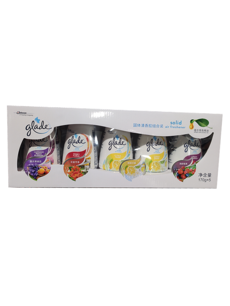 Costco代购Glade佳丽空气清香胶5种香型泰国170g*5香氛精油芳香剂 - 图3