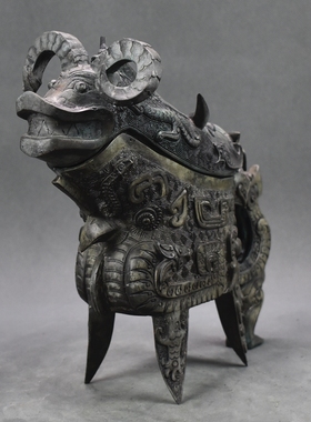 御如意铜摆件复古怀旧