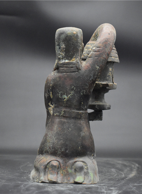 长信宫灯办公室装修仿古青铜器