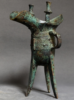 御如意铜摆件仿古青铜器