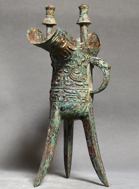 御如意铜摆件复古怀旧