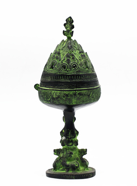 香炉影视道具中式风仿古青铜器