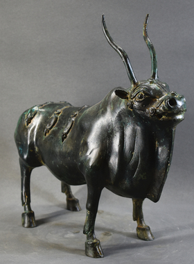 御如意铜摆件复古怀旧