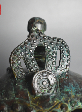 仿古青铜器摆件古玩摆地摊盔甲