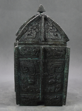 御如意铜摆件复古怀旧