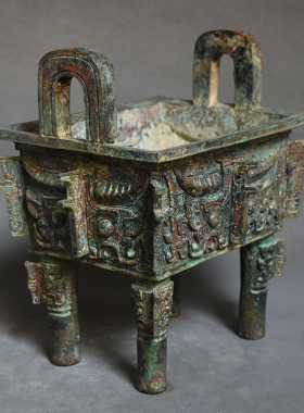 御如意铜家居摆件复古怀旧