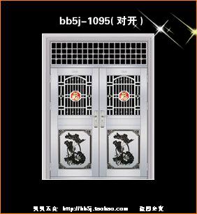 定制304不锈钢门防盗门别墅进户大门不锈钢子母四开门入户门厂家