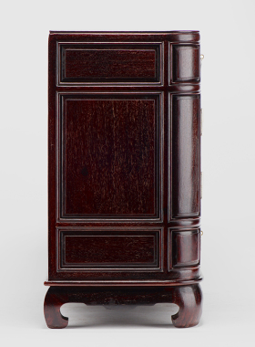 赞比亚明式素面珠宝柜子收纳盒