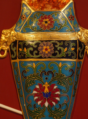 贡匠小叶紫檀宫廷复刻百宝嵌挂屏