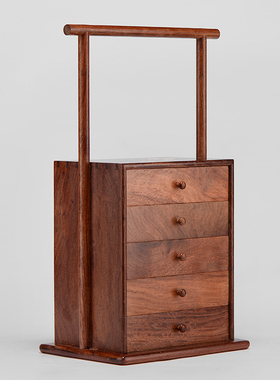 大果紫檀桌面中式风缅甸花梨木