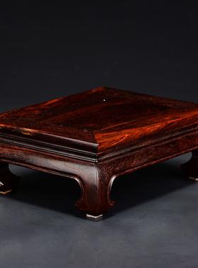 印度小叶紫檀茶杯插花器工艺品