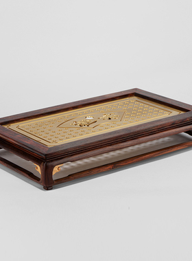 老挝摆件贡匠红木简约