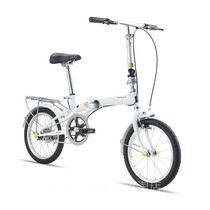 Teantebike Folding 16 16-Inch 20-Inch Student Male And Female Style Light Scooter Leisure Car Commute Mini Bike