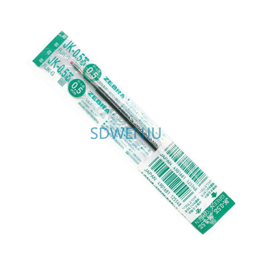 日本ZEBRA斑马 JK-0.5 中性笔芯水笔芯适合SJ3 SJ2 J4J1 J3J2 - 图0