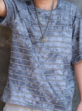 六芒星男士朋克风钛钢长款毛衣链