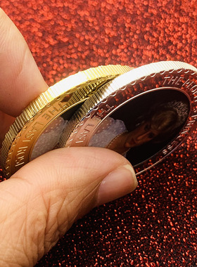 英国镀金纪念章把玩硬币金币币