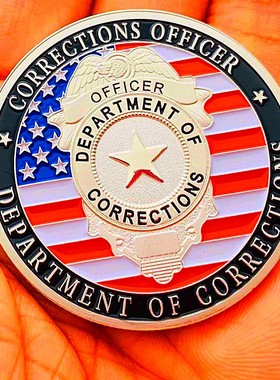 美国镀金工艺把玩硬币币礼物