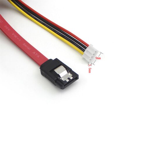 电脑电源PH2.0 小4PIN+SATA转接一体硬盘光驱数据线供电线7+15P线 - 图1
