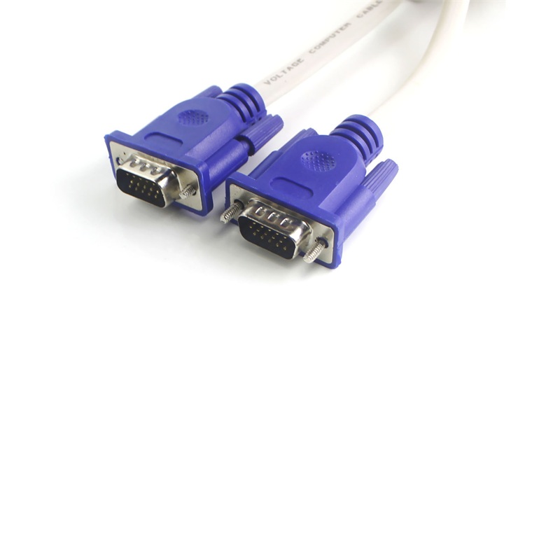 八鹰VGA线电脑显示器连接线台式机主机视频线显示屏数据线传输线加长线屏幕信号线投影仪电视高清线延长线 - 图2