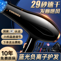 Hair Dryer Negative Ion Home Hair Care Speed Dry High Power Wind Hairdrescade Hair Salon Electric Blow Wind Duct Student Dormitory