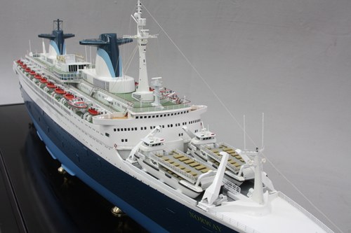 NORWAY挪威号邮轮模型定制高档礼品展览展示博物馆工艺品博物馆 - 图1