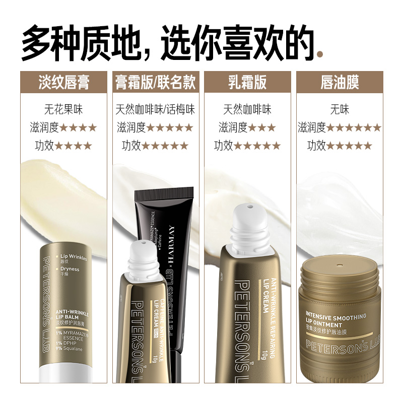 毕生之研咖啡淡纹唇霜唇部润唇膏保湿滋润唇纹去死皮唇膜旗舰店 - 图0