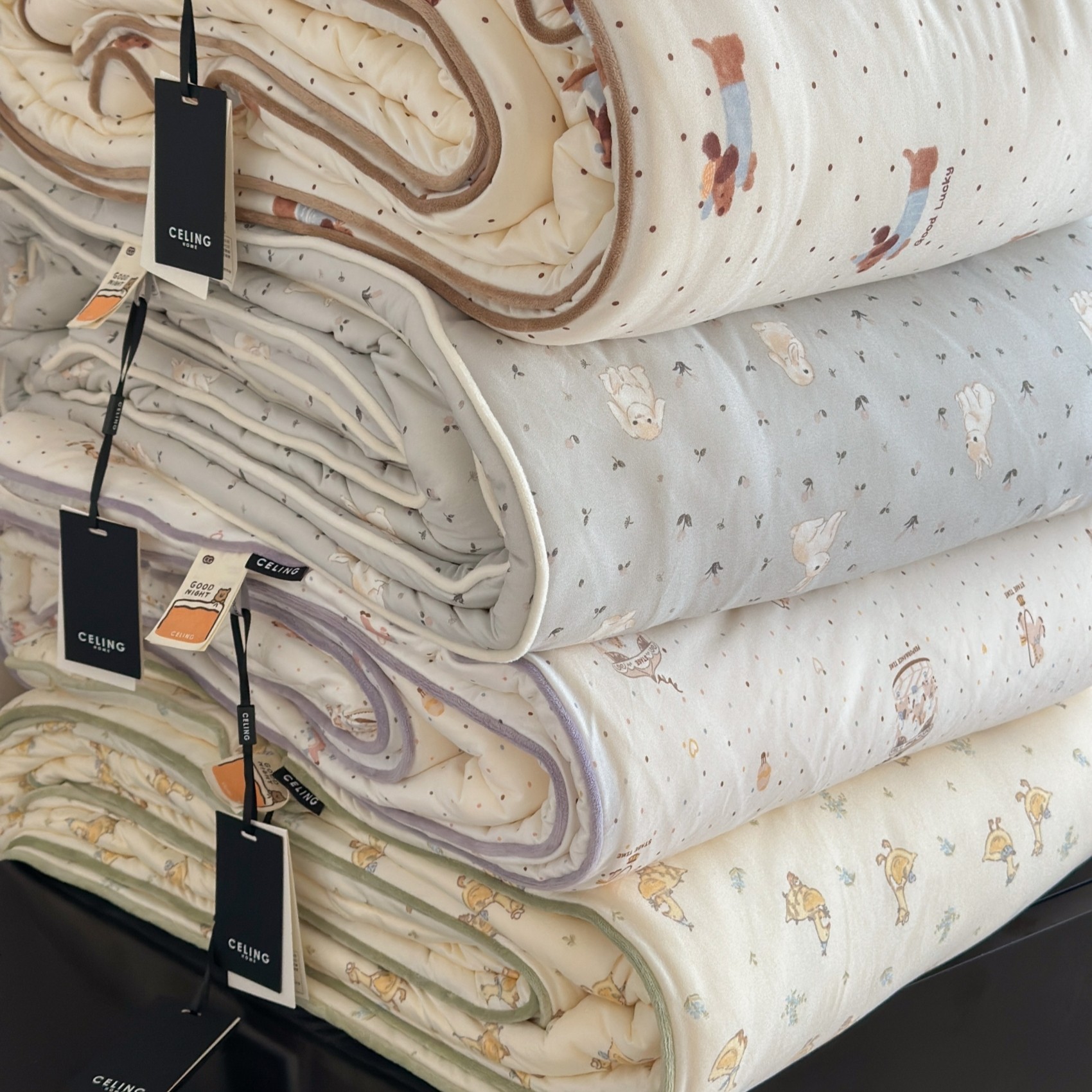 韩式小碎花针织春秋被可机洗四季被暖气房被子加厚秋冬保暖冬被,淘宝优惠券,粉丝福利购,淘宝优惠卷