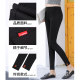 Black leggings for women to wear as spring and autumn elastic slimming outerwear
