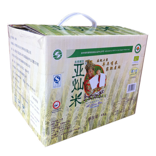 广东云浮罗定《亚灿米》12斤晚米优质灿米大米送礼包邮 - 图0