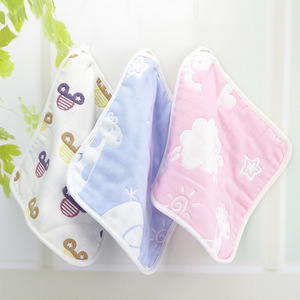 3条装宝宝毛巾口水巾