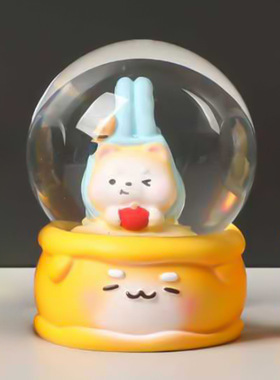 可爱萌宠发光桌面摆件小柴犬