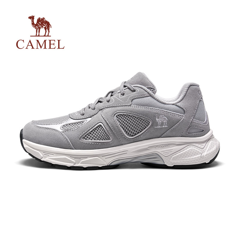骆驼男鞋2025春季新款透气增高老爹鞋男时尚复古休闲运动鞋慢跑鞋,淘宝优惠券,粉丝福利购,淘宝优惠卷