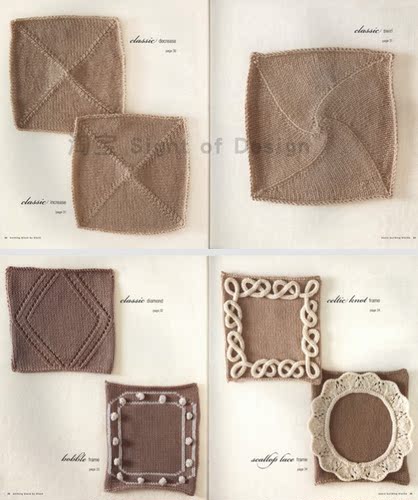 Y246立体针织面料再造技法Knitting Block - 图1