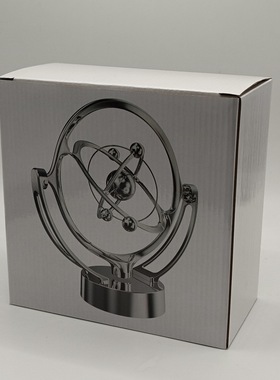 新款地球永动仪 桌面模型旋转磁性摇摆器天体仪轨道摆件usb装饰品