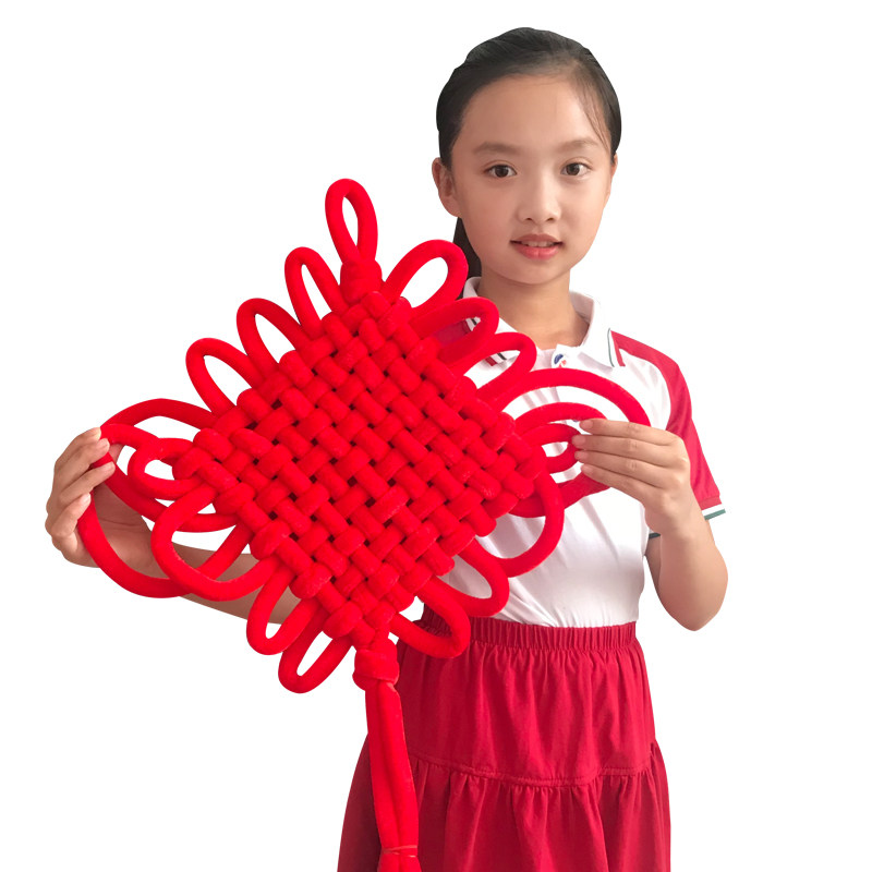 红红的中国结舞蹈道具跳舞专用幼儿园小学生元旦春节新年表演舞台